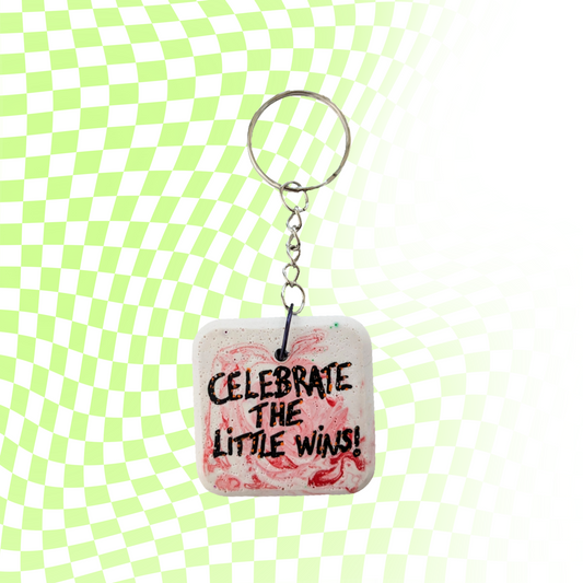 The little wins keyring