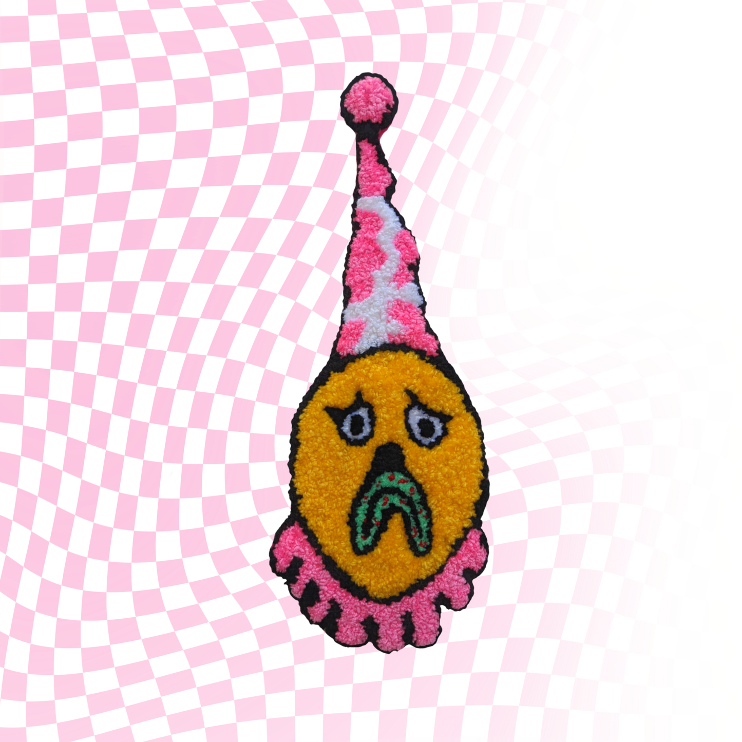 Clown Egg wall hanging