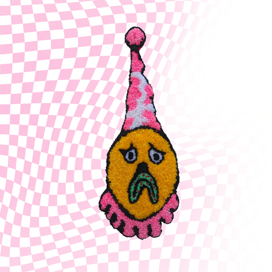 Clown Egg wall hanging